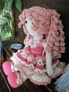 Pink Tilda Doll