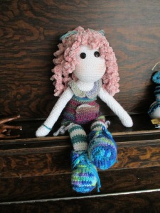 Tilda Doll Pink Hair